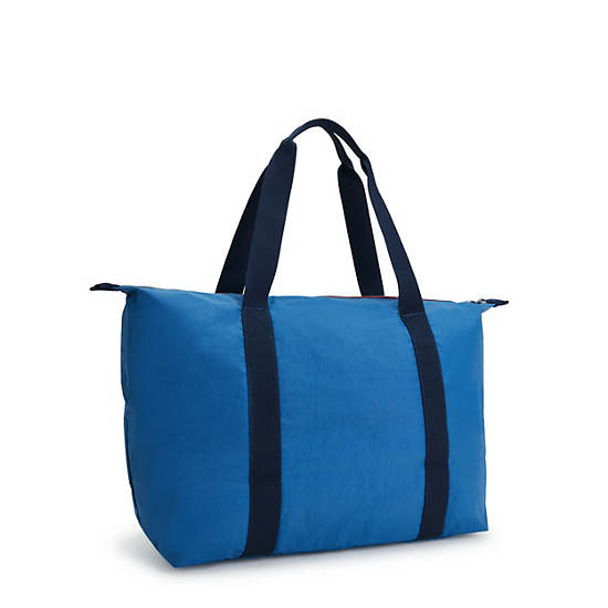 Torby Tote Kipling Art Medium Lite Niebieskie | PL 1442SG